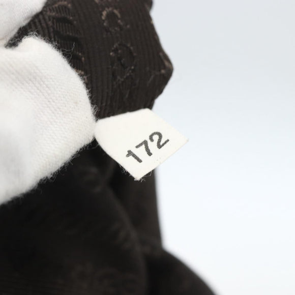 PRADA Shoulder Bag Nylon Green Gold Auth 163834