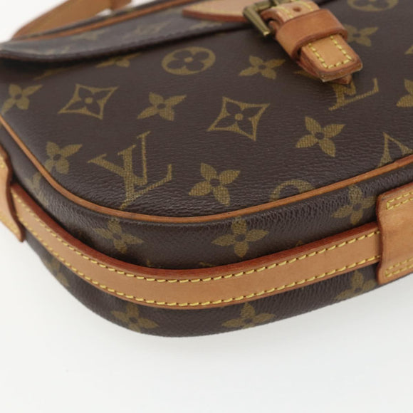 LOUIS VUITTON Monogram Jeune Fille MM Shoulder Bag M51226 LV Auth 163836
