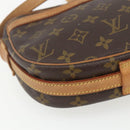 LOUIS VUITTON Monogram Jeune Fille MM Shoulder Bag M51226 LV Auth 163836-18