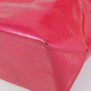 LOUIS VUITTON Monogram Vernis Reade PM Bag Fuchsia Pink M91221 LV Auth 163846-14
