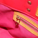 LOUIS VUITTON Monogram Vernis Reade PM Bag Fuchsia Pink M91221 LV Auth 163846-20