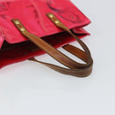 LOUIS VUITTON Monogram Vernis Reade PM Bag Fuchsia Pink M91221 LV Auth 163846-7