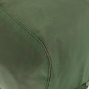 PRADA Backpack Nylon Green Silver Auth 163851-15