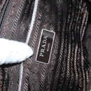 PRADA Backpack Nylon Green Silver Auth 163851-19
