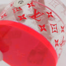 LOUIS VUITTON Boite Scott Accessory Case plastic Clear LV Auth 163855V-14