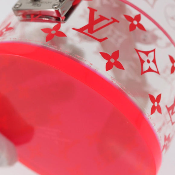 LOUIS VUITTON Boite Scott Accessory Case plastic Clear LV Auth 163855V