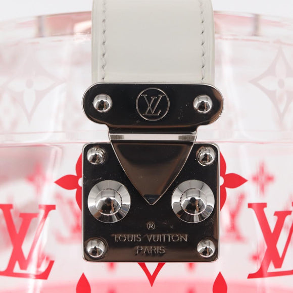 LOUIS VUITTON Boite Scott Accessory Case plastic Clear LV Auth 163855V