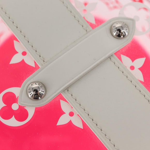 LOUIS VUITTON Boite Scott Accessory Case plastic Clear LV Auth 163855V