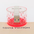 LOUIS VUITTON Boite Scott Accessory Case plastic Clear LV Auth 163855V-12