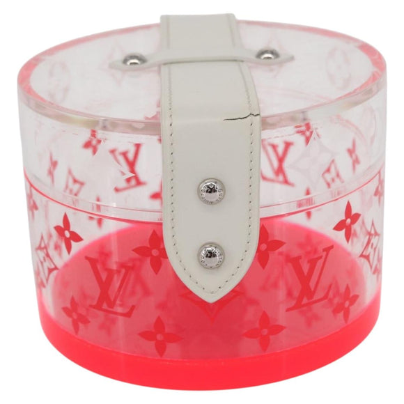 LOUIS VUITTON Boite Scott Accessory Case plastic Clear LV Auth 163855V
