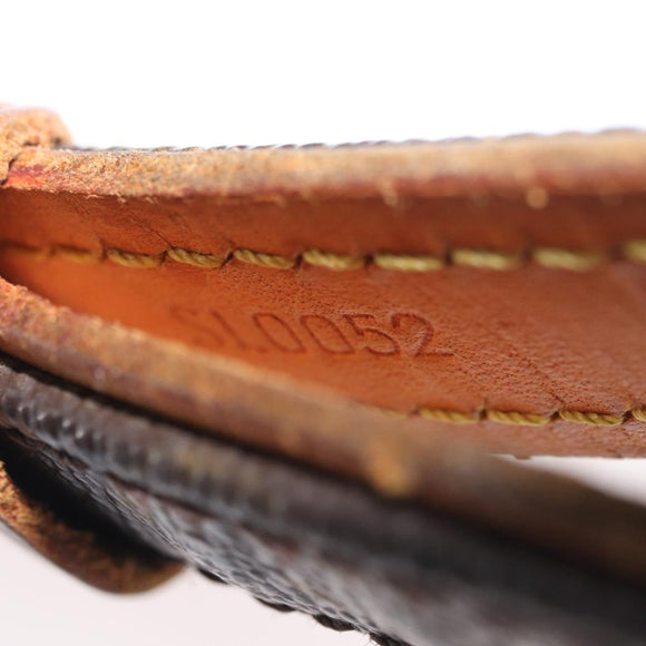 LOUIS VUITTON Less Baxter MM Collier Baxter MM Dog Leash 2 Set LV Auth 163856