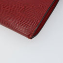 LOUIS VUITTON Epi Pochette Accessoires Pouch Red M52947 LV Auth 163858-14