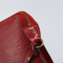 LOUIS VUITTON Epi Pochette Accessoires Pouch Red M52947 LV Auth 163858-17
