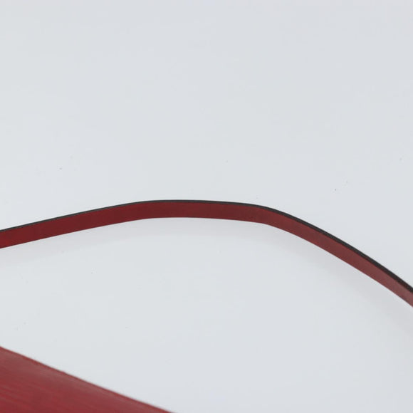 LOUIS VUITTON Epi Pochette Accessoires Pouch Red M52947 LV Auth 163858