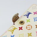 LOUIS VUITTON Monogram Multicolor Agenda Mini Cover White M92653 LV Auth 163859-8