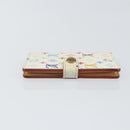 LOUIS VUITTON Monogram Multicolor Agenda Mini Cover White M92653 LV Auth 163859-3
