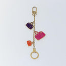 LOUIS VUITTON Chain Iconic Bag Charm metal Gold Tone M66985 LV Auth 163860-13