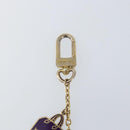 LOUIS VUITTON Chain Iconic Bag Charm metal Gold Tone M66985 LV Auth 163860-2