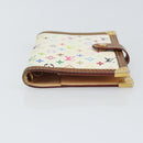 LOUIS VUITTON Multicolor Agenda PM Day Planner Cover White R21074 LV Auth 163862-7