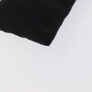 PRADA Pouch Nylon Black Gold Auth 163863-10