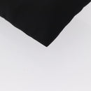 PRADA Pouch Nylon Black Gold Auth 163863-9