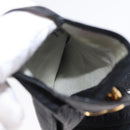 CHANEL COCO Mark Gloves Leather Black CC Auth 163864-10