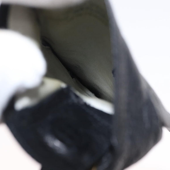 CHANEL COCO Mark Gloves Leather Black CC Auth 163864