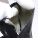 CHANEL COCO Mark Gloves Leather Black CC Auth 163864-21