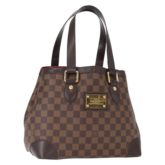 LOUIS VUITTON Damier Ebene Hampstead PM Henkeltasche N51205 LV Auth 163885V