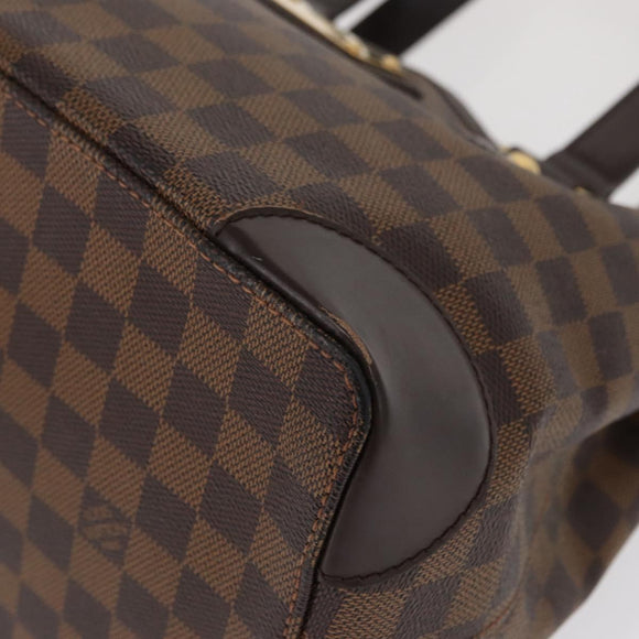LOUIS VUITTON Damier Ebene Hampstead PM Henkeltasche N51205 LV Auth 163885V