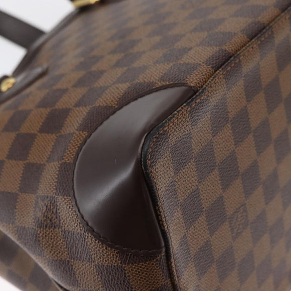 LOUIS VUITTON Damier Ebene Hampstead PM Henkeltasche N51205 LV Auth 163885V
