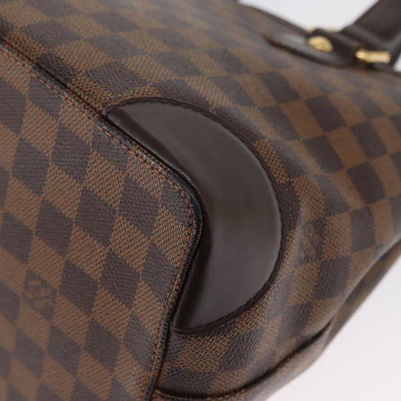 LOUIS VUITTON Damier Ebene Hampstead PM Henkeltasche N51205 LV Auth 163885V