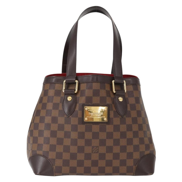 LOUIS VUITTON Damier Ebene Hampstead PM Henkeltasche N51205 LV Auth 163885V