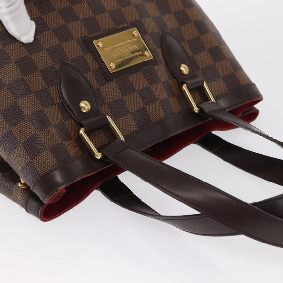 LOUIS VUITTON Damier Ebene Hampstead PM Henkeltasche N51205 LV Auth 163885V
