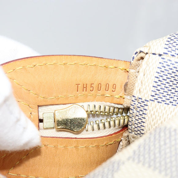 LOUIS VUITTON Damier Azur Stresa PM Tote Bag M51188 LV Auth 163889A