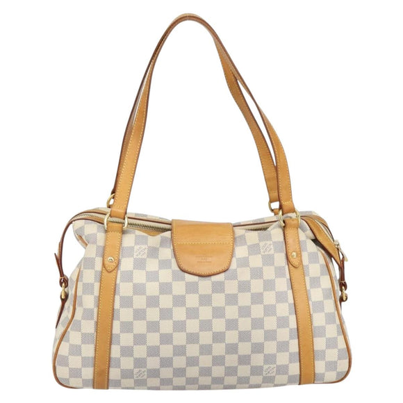 LOUIS VUITTON Damier Azur Stresa PM Tote Bag M51188 LV Auth 163889A