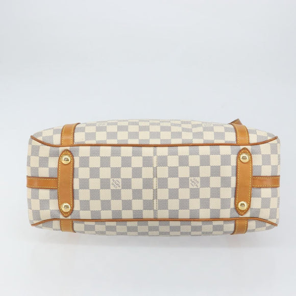 LOUIS VUITTON Damier Azur Stresa PM Tote Bag M51188 LV Auth 163889A
