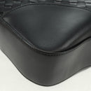 BOTTEGA VENETA INTRECCIATO Tote Bag Leather Black Auth 163890SAM-10