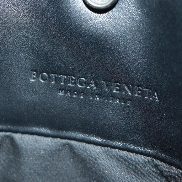 BOTTEGA VENETA INTRECCIATO Tote Bag Leather Black Auth 163890SAM