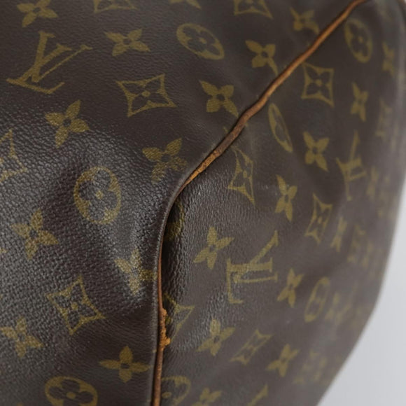 LOUIS VUITTON Monogram Keepall 60 Boston Bag M41422 LV Auth 163895