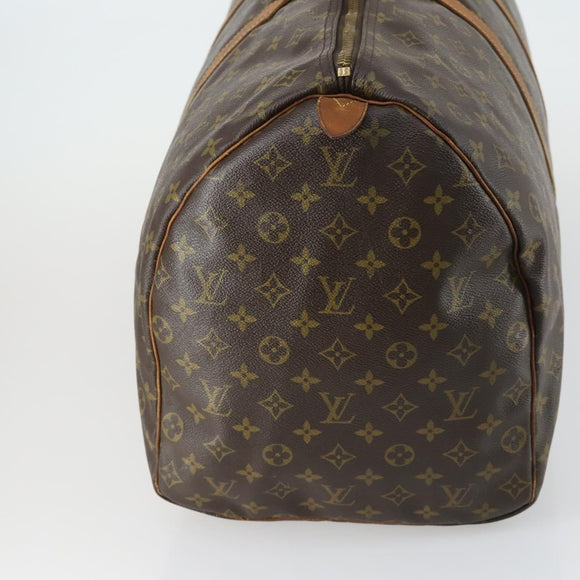 LOUIS VUITTON Monogram Keepall 60 Boston Bag M41422 LV Auth 163895