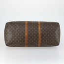LOUIS VUITTON Monogram Keepall 60 Boston Bag M41422 LV Auth 163895-5