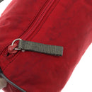 PRADA Sports Shoulder Bag Nylon Red Silver Auth 163901-18