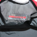PRADA Sports Shoulder Bag Nylon Red Silver Auth 163901-19
