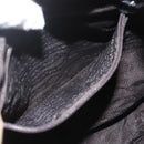 PRADA Backpack Nylon Khaki Silver Auth 163902-23