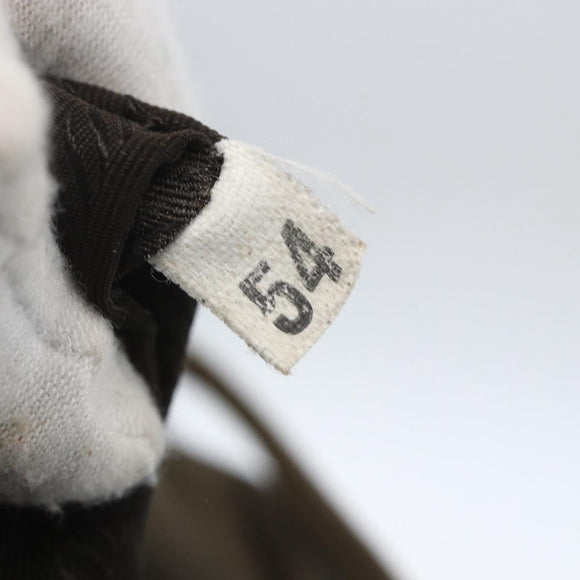 PRADA Backpack Nylon Khaki Silver Auth 163902