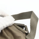 PRADA Backpack Nylon Khaki Silver Auth 163902-8