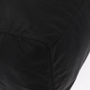 PRADA Boston Bag Nylon 2way Black Silver Auth 163905A-16