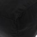 PRADA Boston Bag Nylon 2way Black Silver Auth 163905A-17