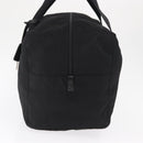 PRADA Boston Bag Nylon 2way Black Silver Auth 163905A-3